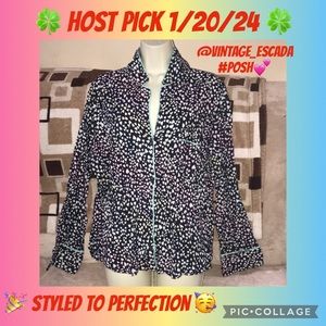 Victoria’s Secret sleepwear Large button down top 💕💗